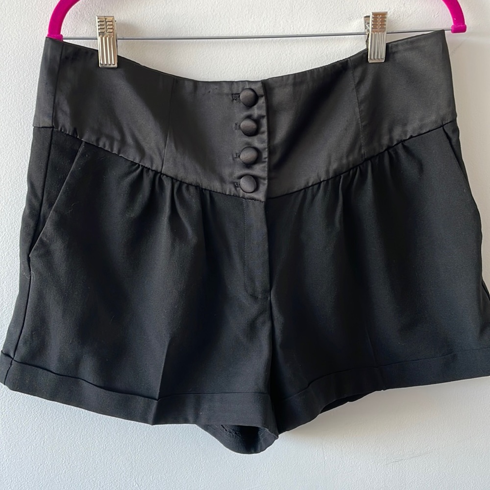 LUX Black Shorts